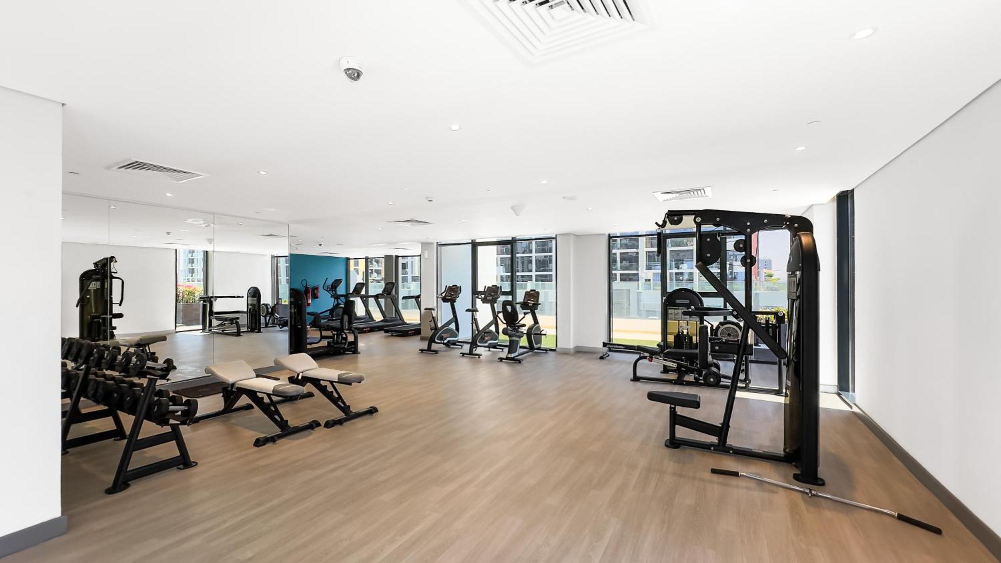 Escape24 Stylish Studio Azizi Riviera 8 Meydan One Dubai Eksteriør billede